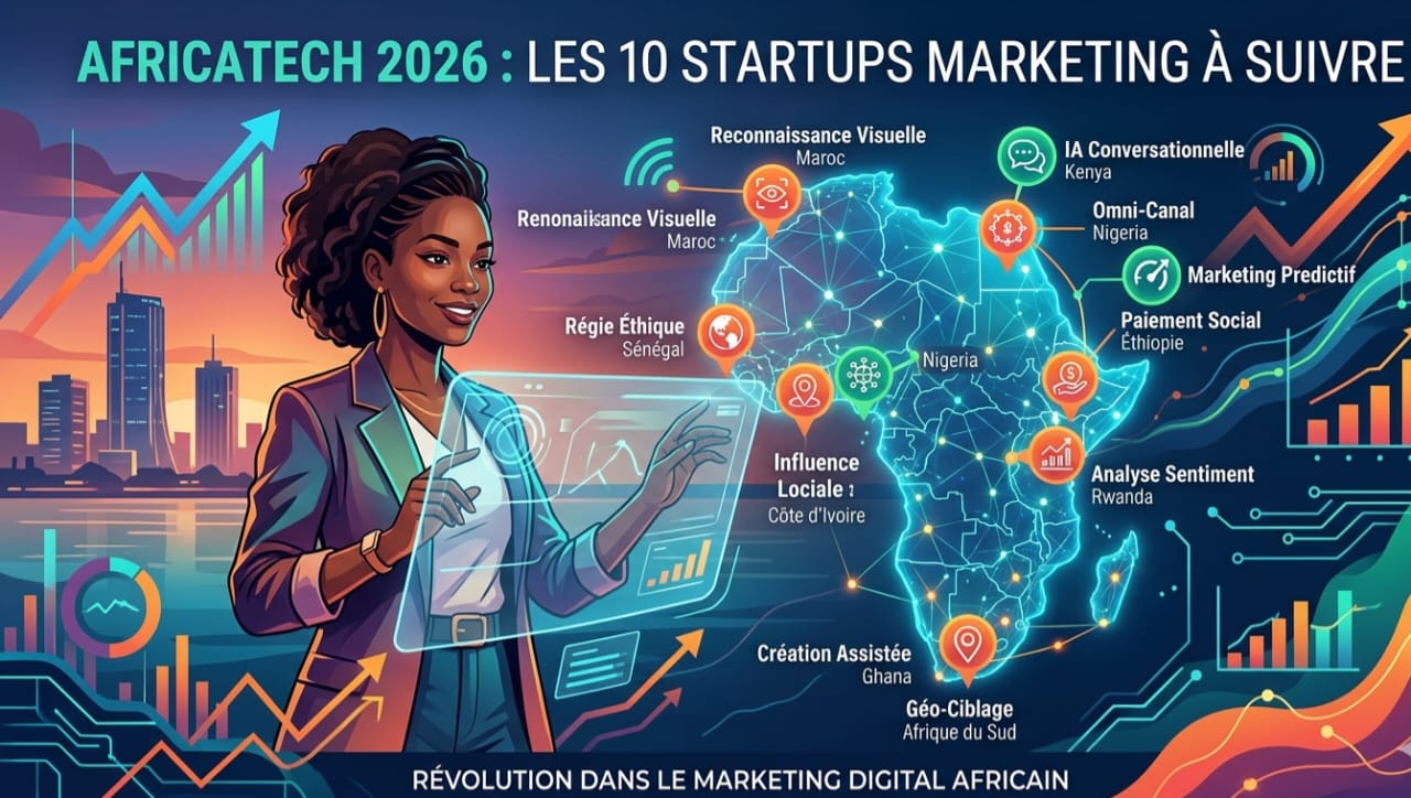 Quelles sont les 10 startups marketing qui vont dominer l'AfricaTech en 2026 ?
